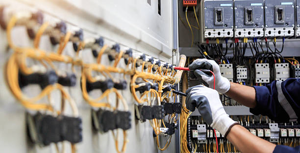 Professional Electrician technician working in Dunmore, PA